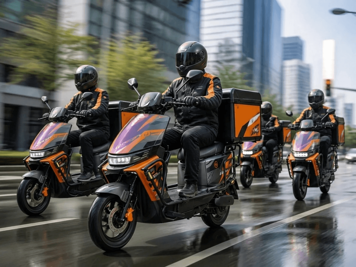 Battery Swappable Two-Wheeler Fleets